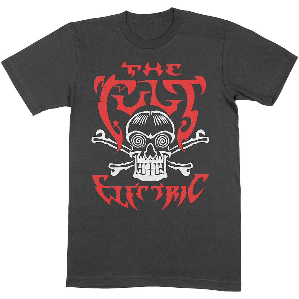 The Cult - Electric Heren Tshirt - Zwart